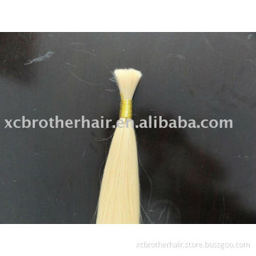 Best quality full cuticle hair bulk-613#